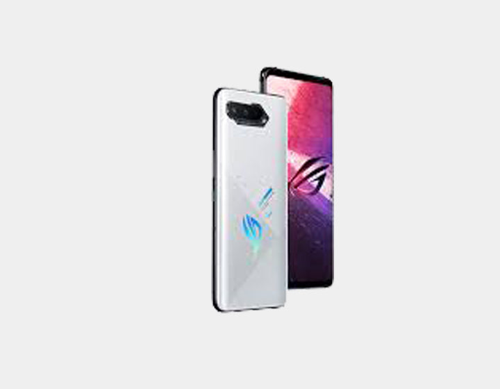 ASUS ROG Phone 5S ZS676KS 5G Smartphone - 128GB Storage, 12GB RAM, GSM Unlocked (White) - Ultimate Gaming Phone for Mobile Esports & High-Performance Gaming