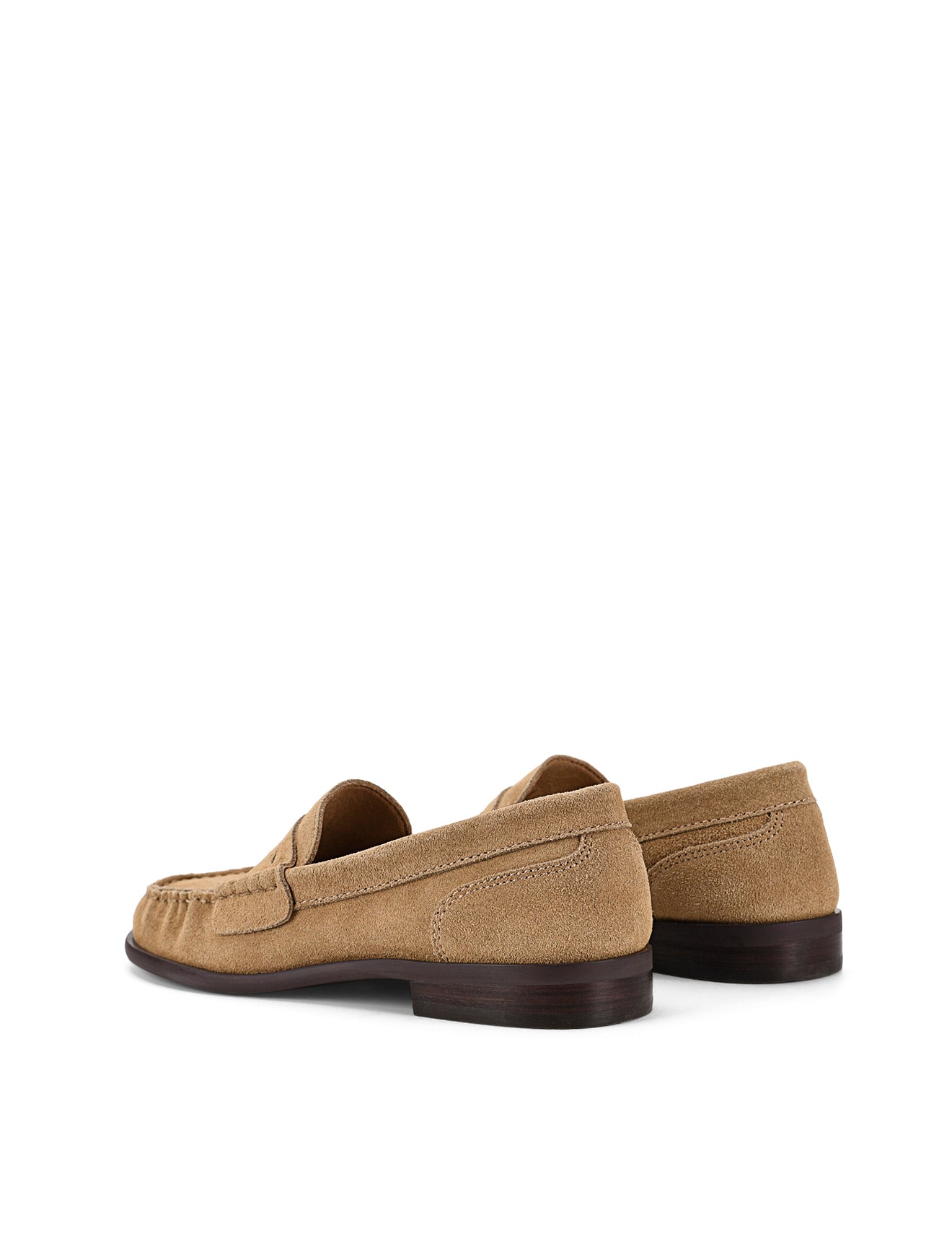 Stylish Taupe Suede Paddy Loafers for Men & Women - Comfortable Slip-On Shoes for Casual Outfits, Office Wear & Travel