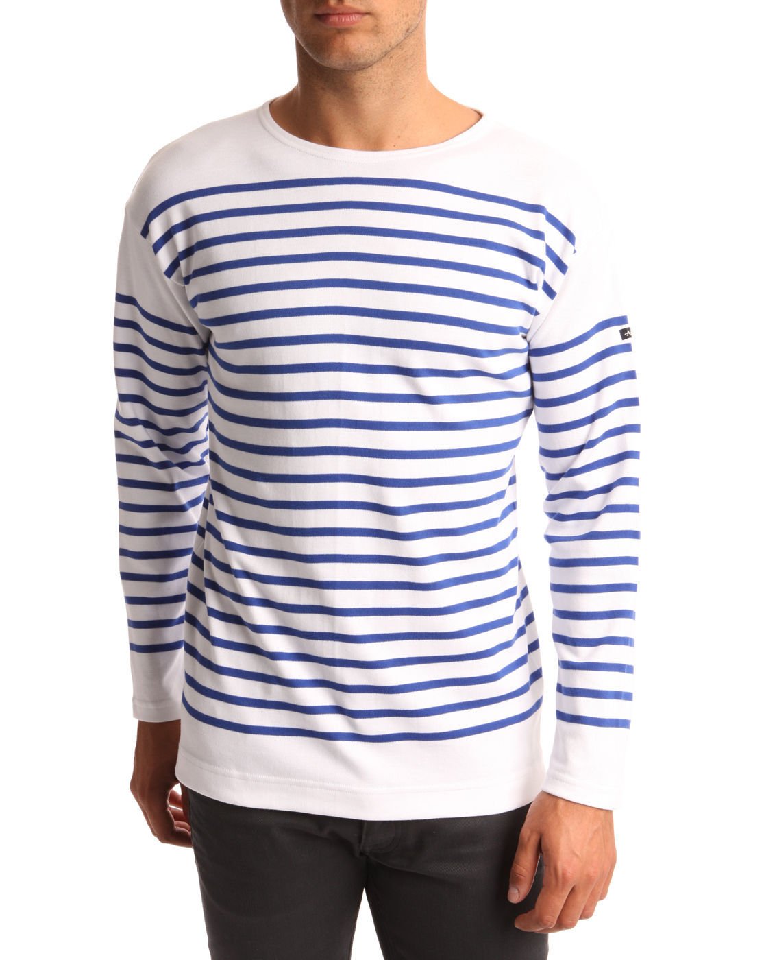 ARMOR LUX Men's Amiral Hartford Smock Top - Classic White Cotton Shirt for Casual Wear & Outdoor Activities | Perfect for Sailing, Hiking, and Everyday Style