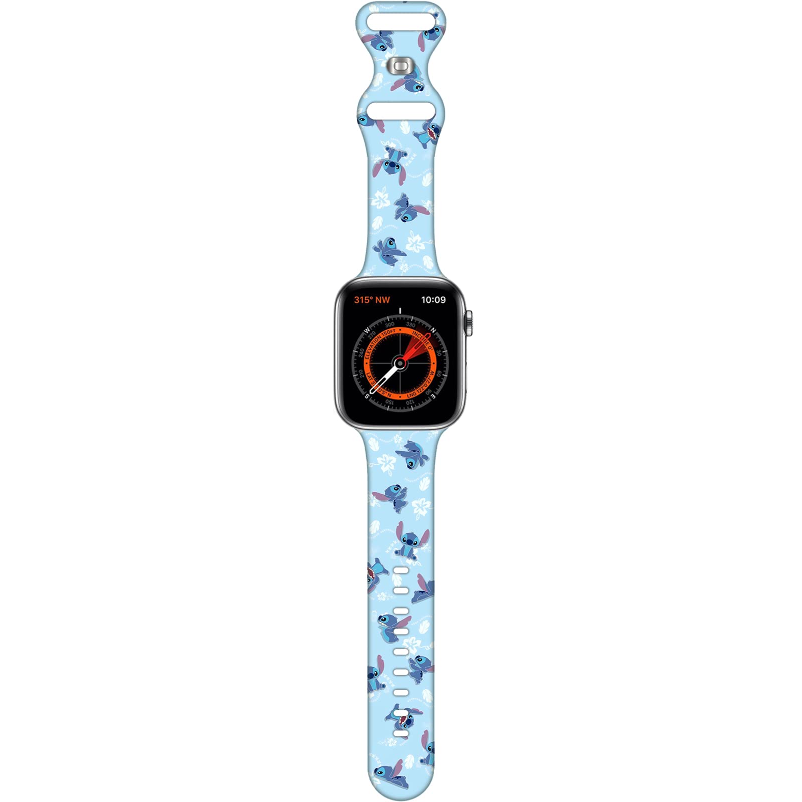 Cartoon Apple Watch Band 38mm 40mm 41mm 42mm 44mm 45mm - Compatible with Apple Watch SE Series 8 7 6 5 4 3 - Soft Silicone Replacement Strap for Women Men Kids - Perfect for Workouts, Daily Wear & Fashion Accessories