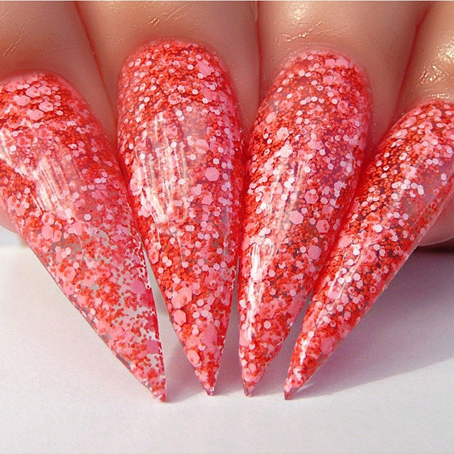 Gel Polish G499 Koral Kicks - Long Lasting Nail Polish Kit for Salon & Home Manicures - Perfect for Parties, Weddings & Everyday Wear