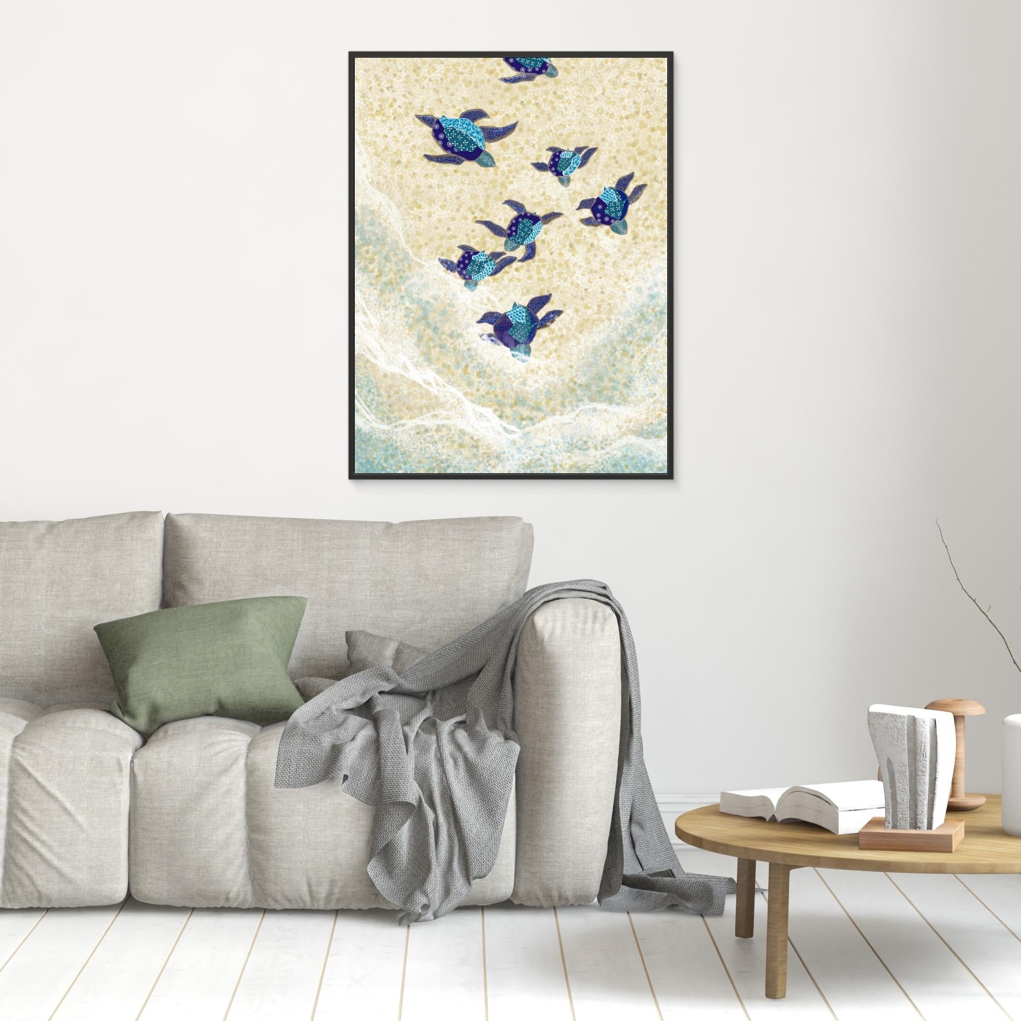 Survival Canvas Print - Stunning Ocean Art Wall Decor for Living Room, Bedroom & Office | Art By The Ocean