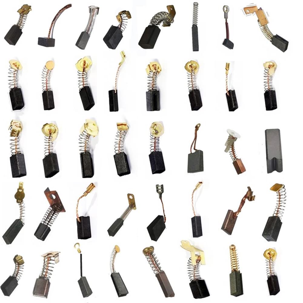 High-Quality Carbon Brushes J204 (30x10x8mm) - 20 Pack Replacement for Electric Motors & Power Tools - Durable Motor Brushes for Drills, Saws, and Appliances