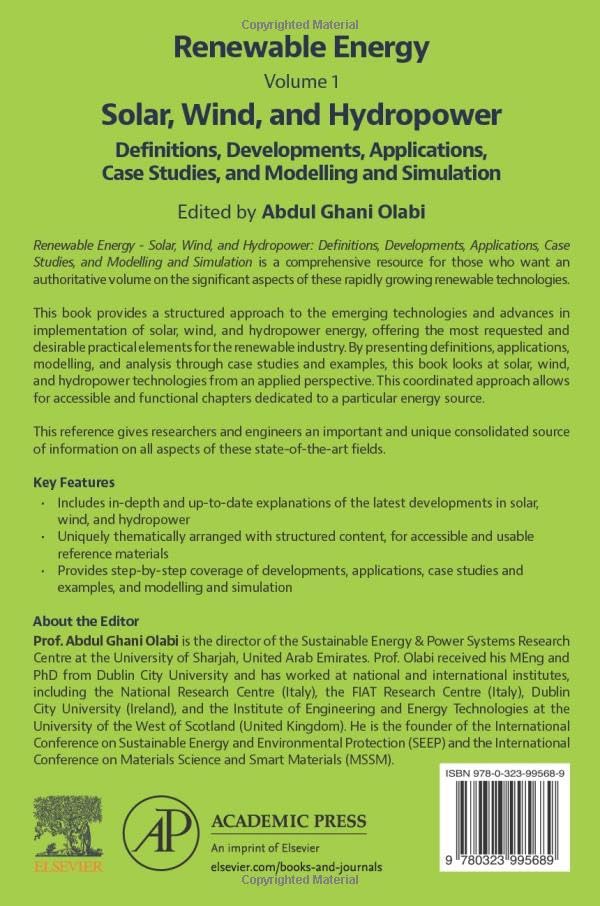 Renewable Energy Guide: Solar, Wind & Hydropower - Definitions, Developments, Applications, Case Studies & Modeling | Clean Energy Solutions for Home, Business & Industrial Use