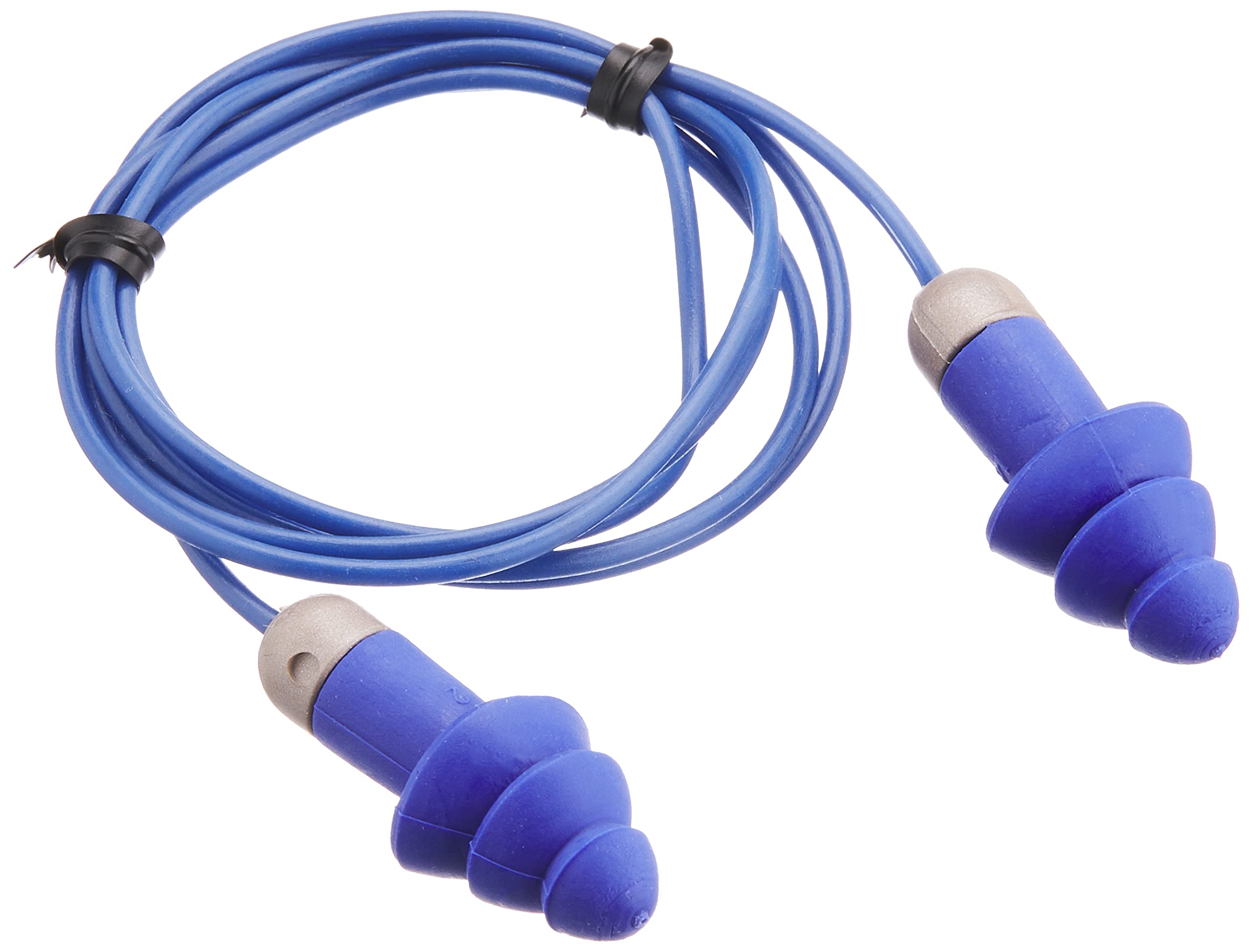Moldex 507-6415 Reusable Earplugs with Tape & Metal Detection Cord - Pack of 50 (Noise Reduction for Shooting, Construction & Industrial Work)