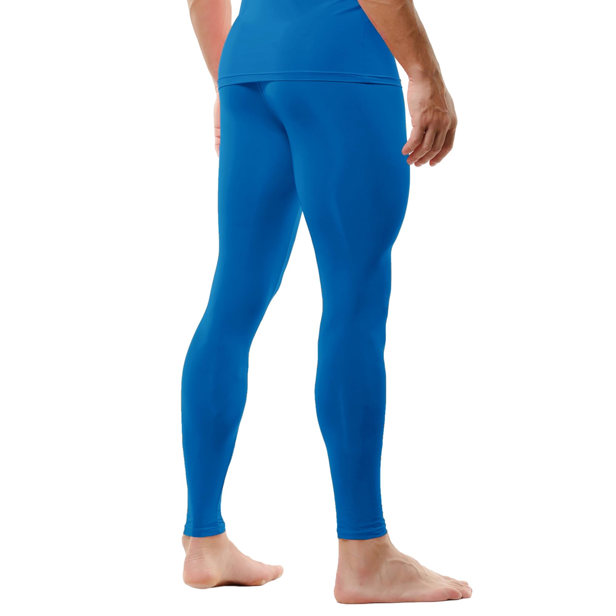 Men's Compression Long Pants - Skinny Sports Trousers for Workout, Fitness & Gym - Moisture Wicking Leggings for Running, Yoga & Training