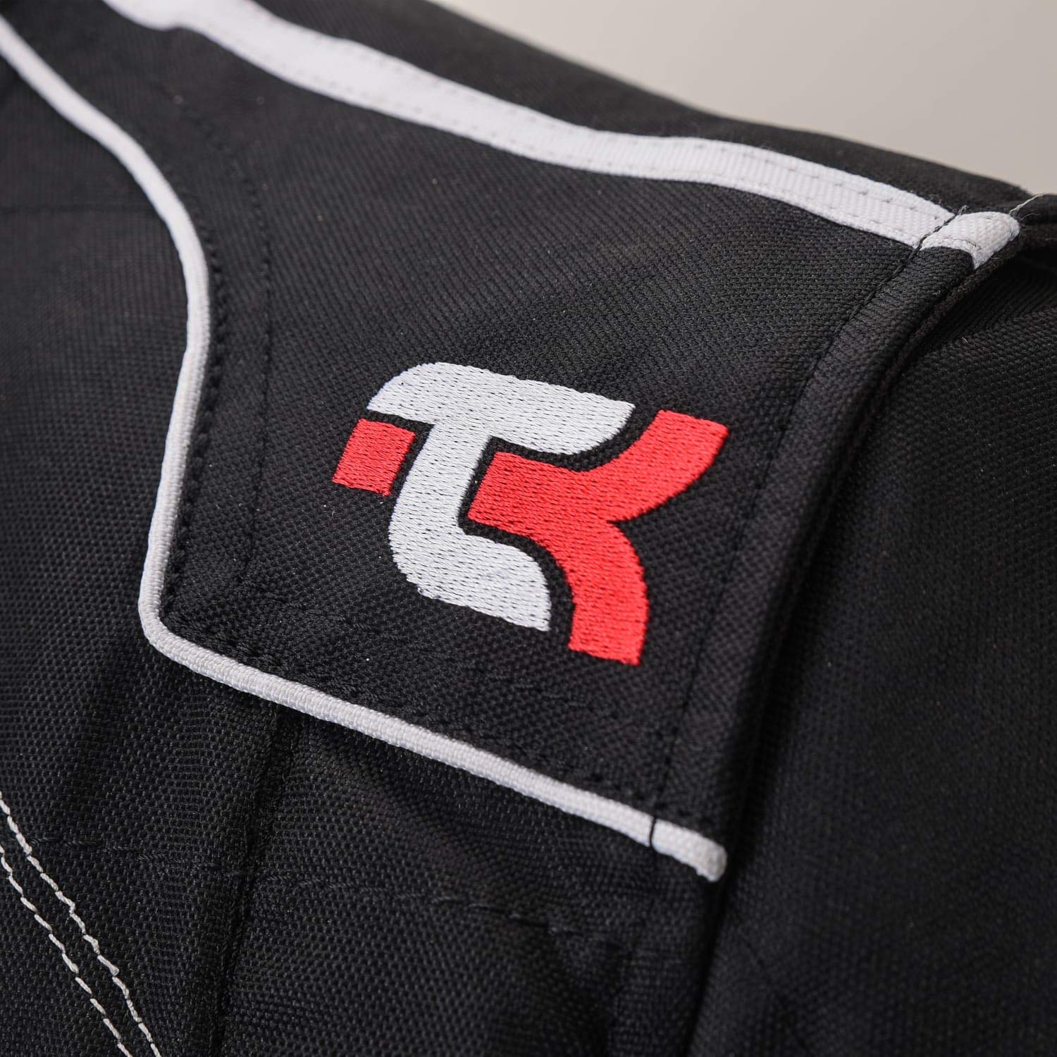 TK Adult Karting Suit - Professional One-Piece Cordura Racing Suit for Go Kart, Rally & Motorsports | Durable & Breathable for Track Days & Competitive Racing
