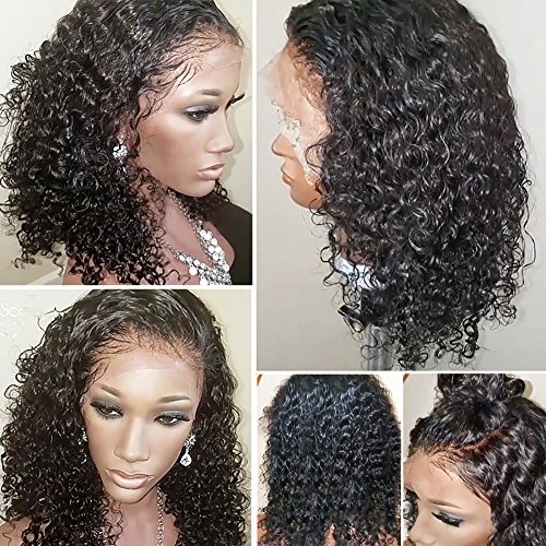 Zikria 13x4 HD Lace Front Wigs for Black Women - 150% Density Curly Human Hair Wigs with Frontal - Perfect for Daily Wear, Special Occasions & Protective Styling