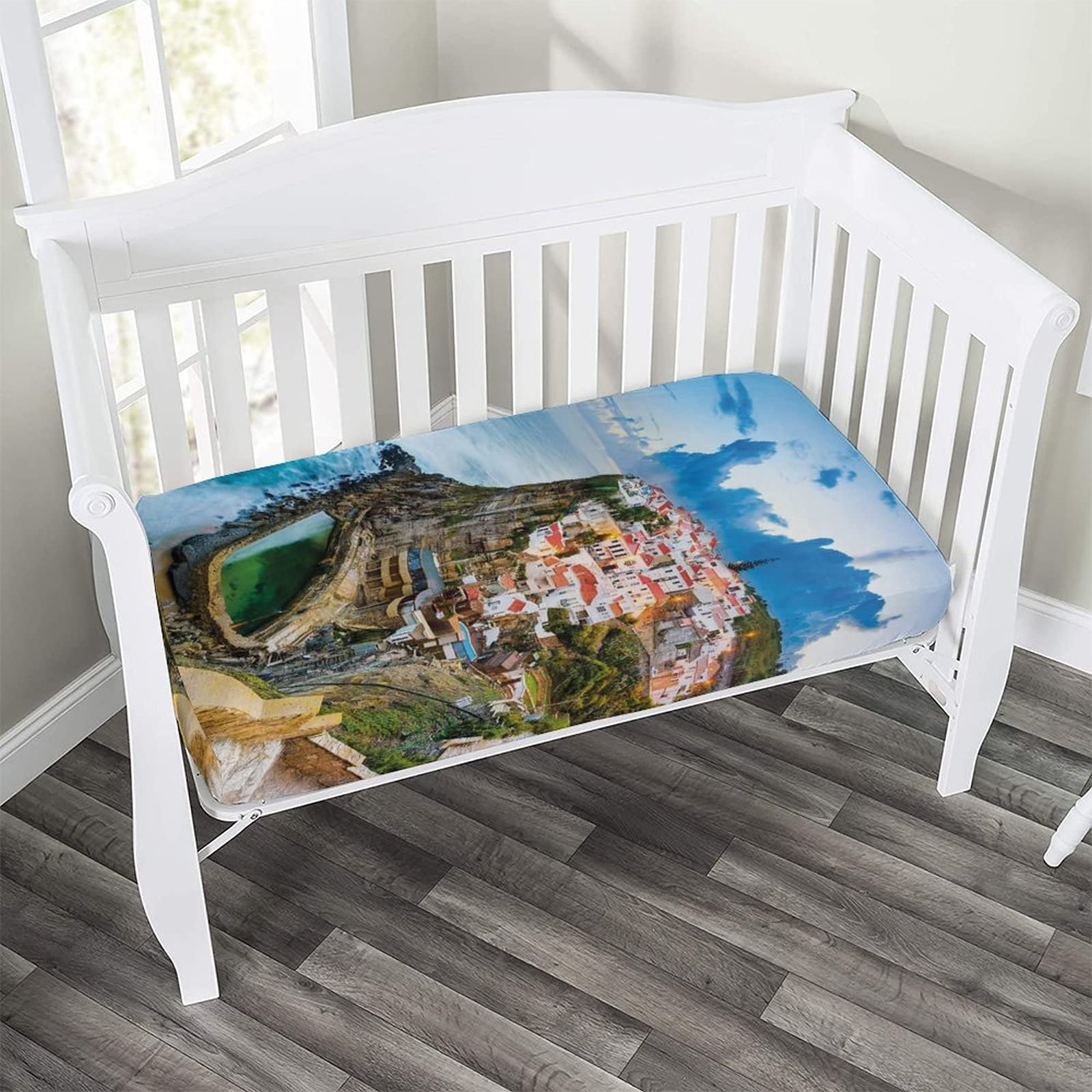MIPSEC Mediterranean Style Microfiber Crib Sheet - 28