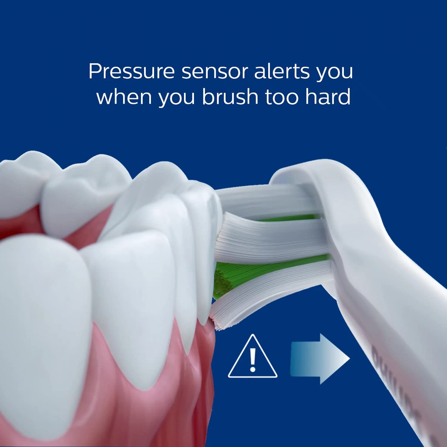 PHILIPS Sonicare 6100 ProtectiveClean Rechargeable Electric Toothbrush - 2 Pack White - Advanced Plaque Removal & Gum Care - Perfect for Travel & Family Oral Hygiene