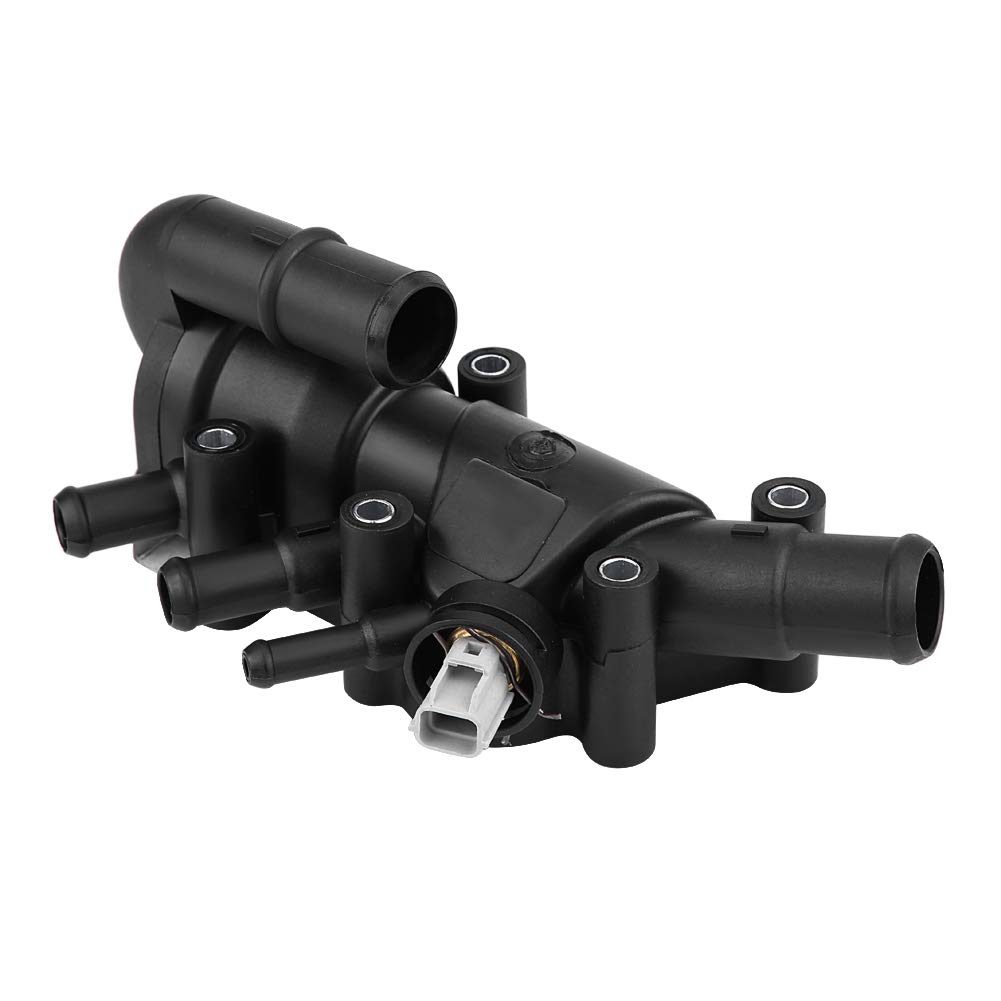1149617 Car Engine Coolant Water Outlet Thermostat with Housing Assembly - Compatible with V 1.3 Engine - Perfect for Cooling System Repair & Maintenance