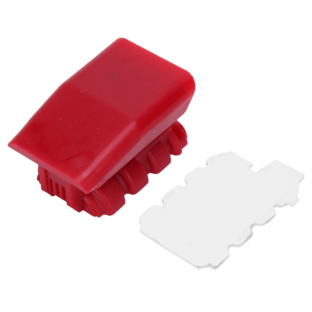 Junlucki Simulation Engine Hood Air Inlet for AXIAL 90018 RC Car - Durable Red RC Car Accessory for Off-Road Racing & Crawling Performance Upgrade