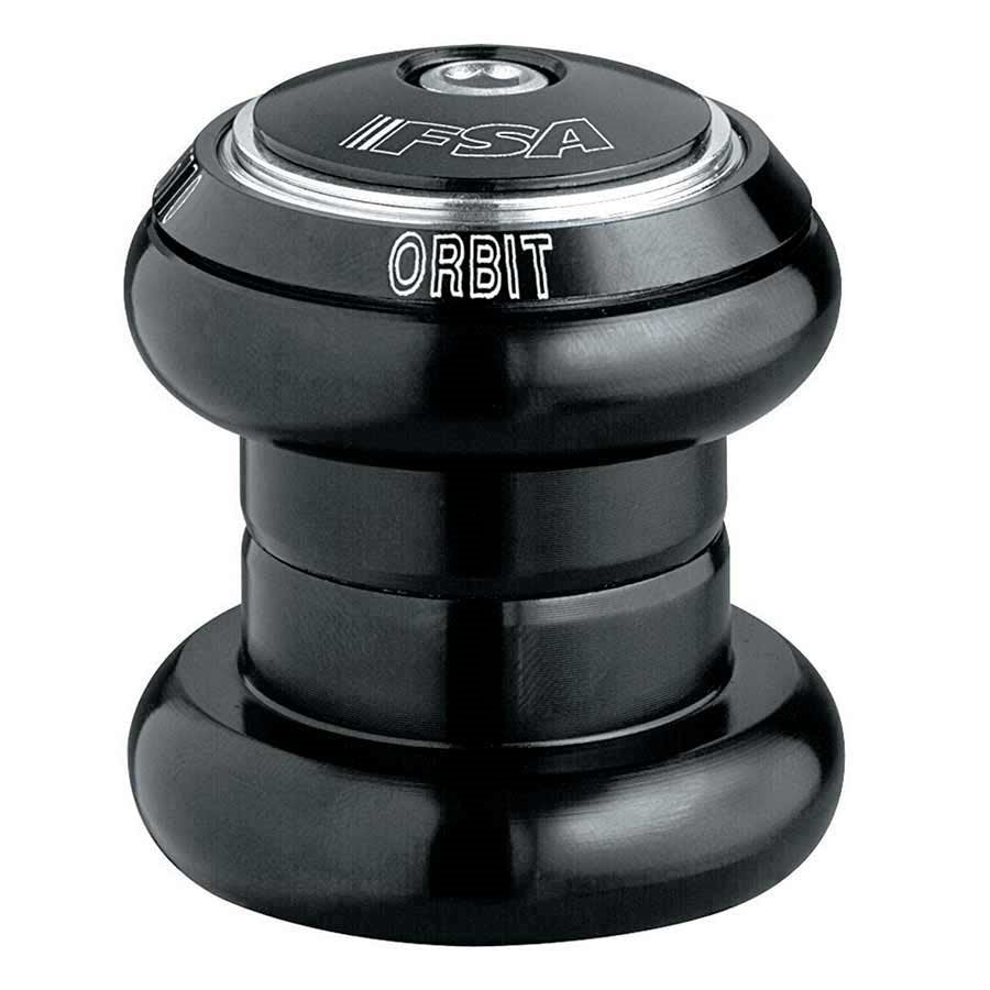 FSA Orbit DL Bicycle Headset - Lightweight 114g, Black | Premium Bike Headset for Road & Mountain Bikes | Smooth Steering & Durable Performance