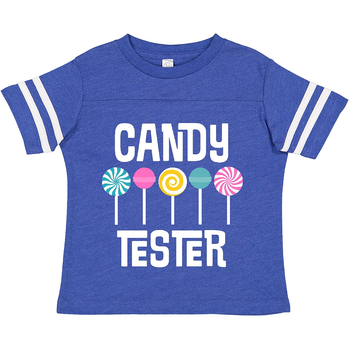 Inktastic Candy Tester Cute Sweets Toddler T-Shirt - Adorable Graphic Tee for Baby Boys & Girls - Perfect for Birthday Parties, Playdates & Family Photos