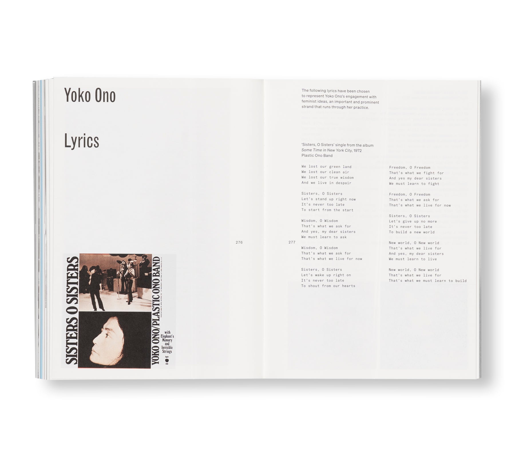Yoko Ono MUSIC OF THE MIND - Limited Edition Vinyl Record & Art Book Collection for Music Lovers & John Lennon Fans - Perfect for Home Decor, Gift Giving & Vinyl Collectors
