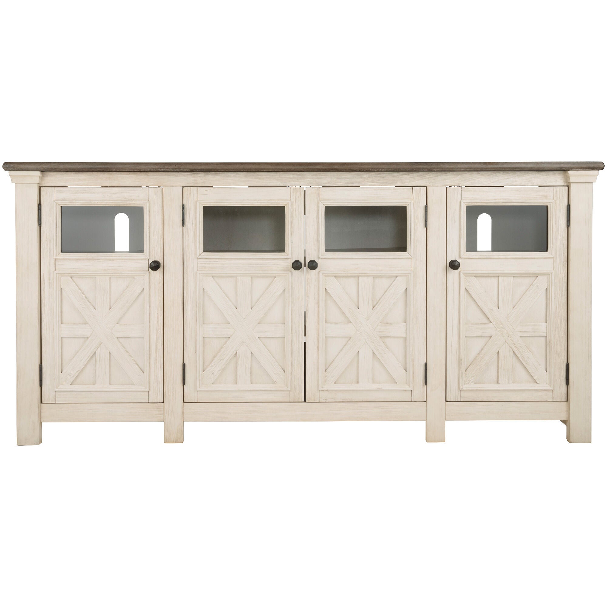 Bolanburg 74 Inch TV Stand for Living Room - Modern Entertainment Center with Storage for Flat Screen TVs up to 80 Inches - Perfect for Home Theater & Media Setup