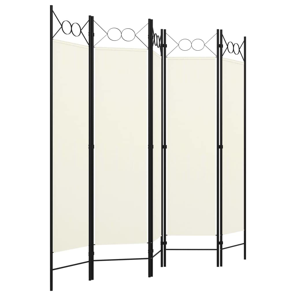 CHARMMA 5-Panel Room Divider Privacy Screen - 78.7