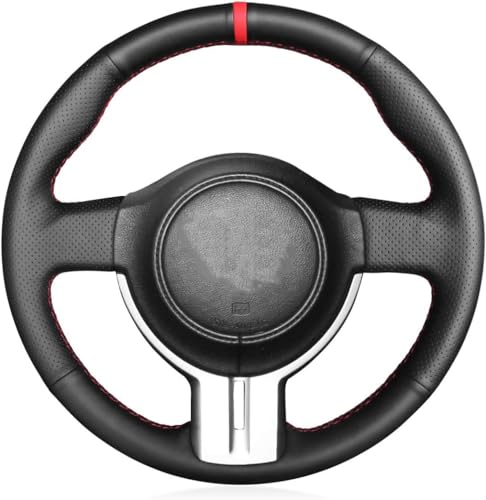 Black Leather,Red Marker,Red Thread