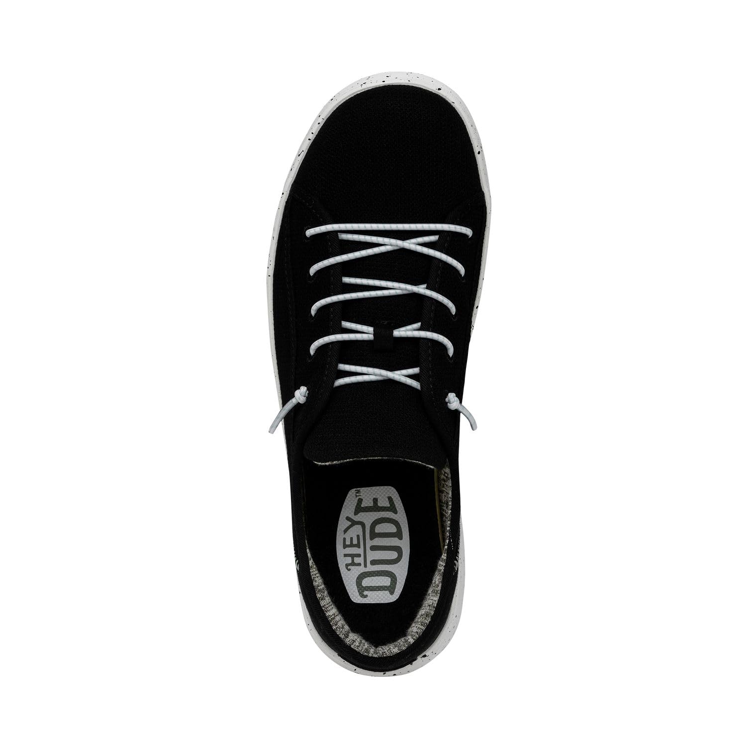 Hey Dude Men's Cody Sport Mesh Slip-On Sneakers - Breathable Comfort Shoes for Men in Charcoal Size 4 | Casual Walking, Travel & Everyday Wear