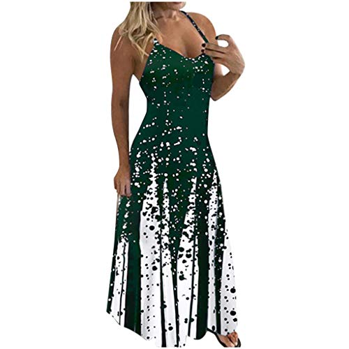 Elegant Plus Size Maxi Dresses for Women - Summer Party Dress with Suspenders | Flowy Long Dress for Beach, Wedding & Special Occasions