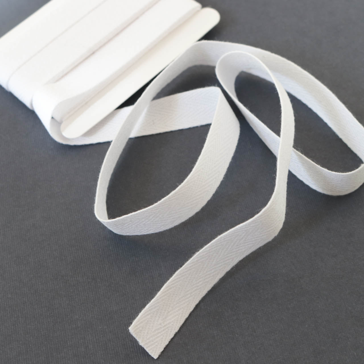 Premium French Cotton Twill Tape - 1/2 Inch Width for Sewing, Crafting & DIY Projects - Ideal for Garment Making, Quilting & Home Decor