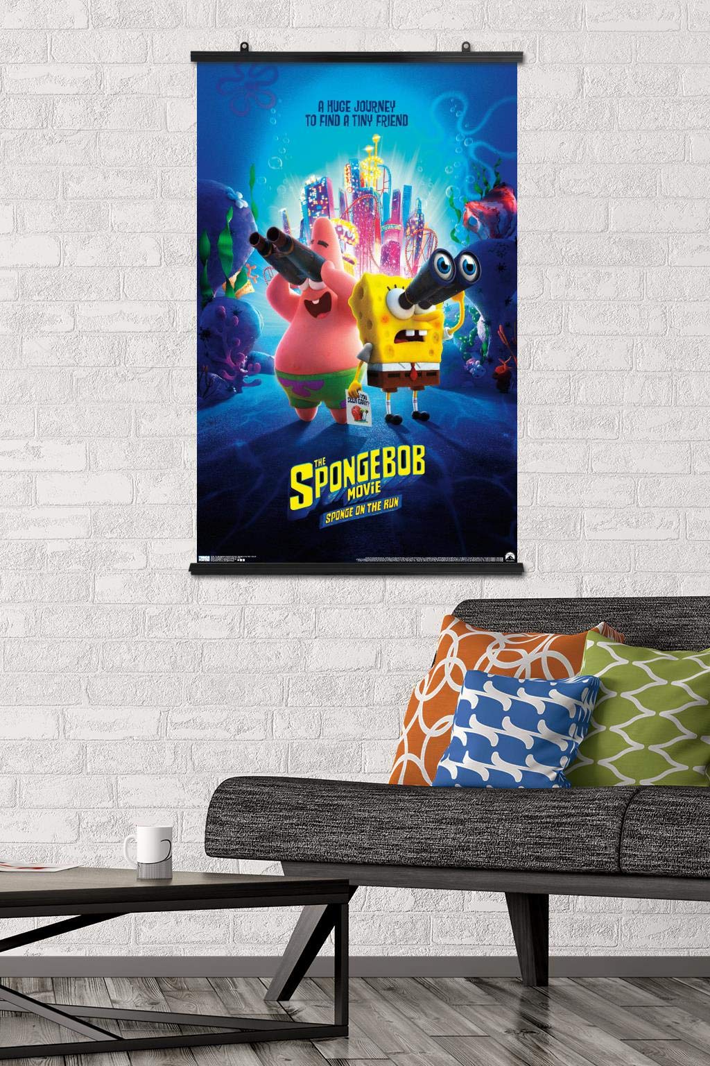 Trends International The SpongeBob Movie: Sponge On The Run - Key Art Wall Poster, 22.375