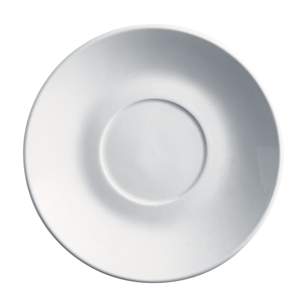 Cameo 210 76S Imperial White 4.5-Inch Espresso Saucer - Set of 12 - Perfect for Coffee Shops, Restaurants, and Home Use
