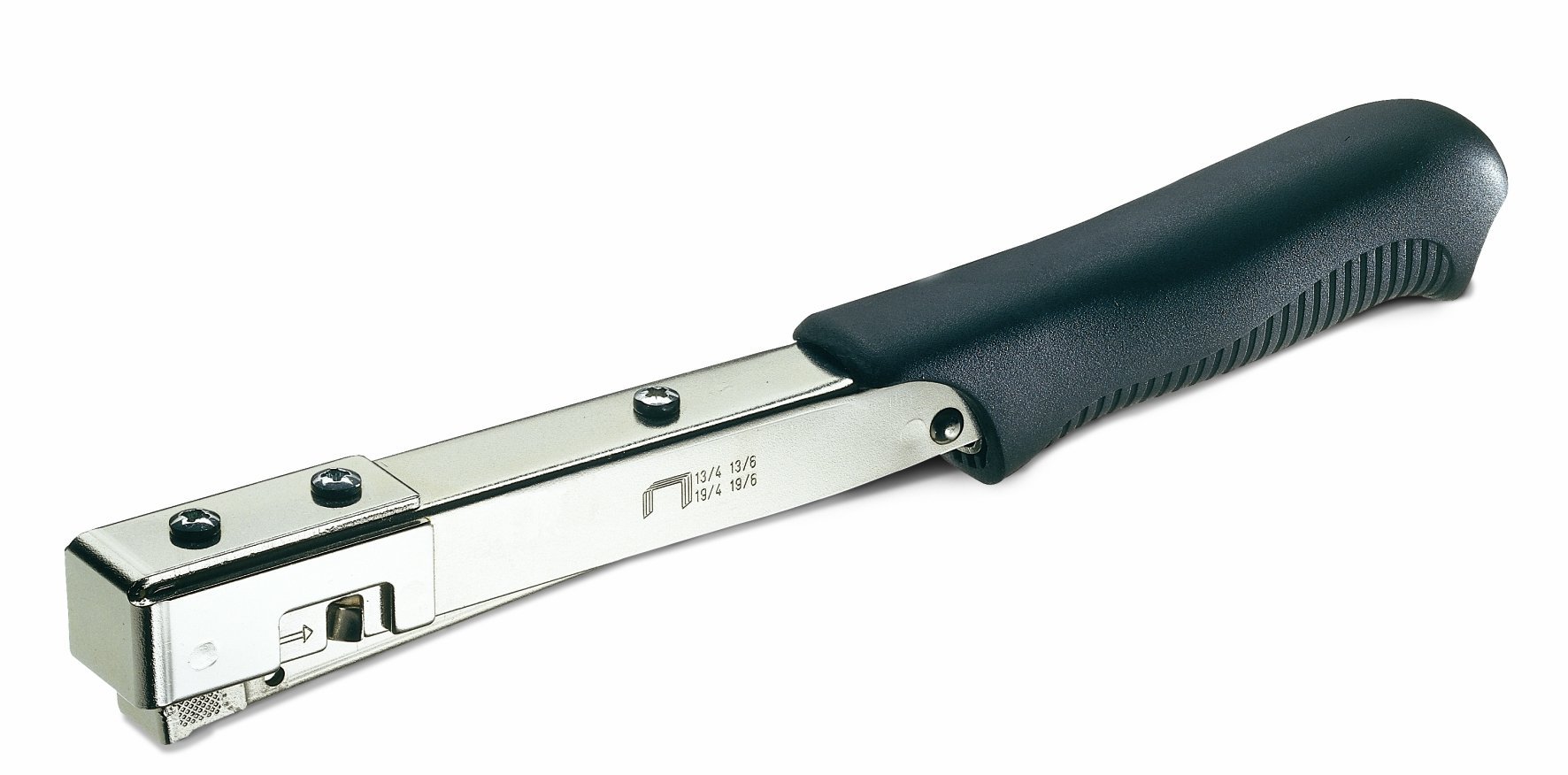 Rapid 20726010 R19 Fine Wire Hammer Tacker - Chrome Finish for Upholstery, Carpentry & DIY Projects | Heavy-Duty Staple Gun for Furniture, Fabric & Woodworking