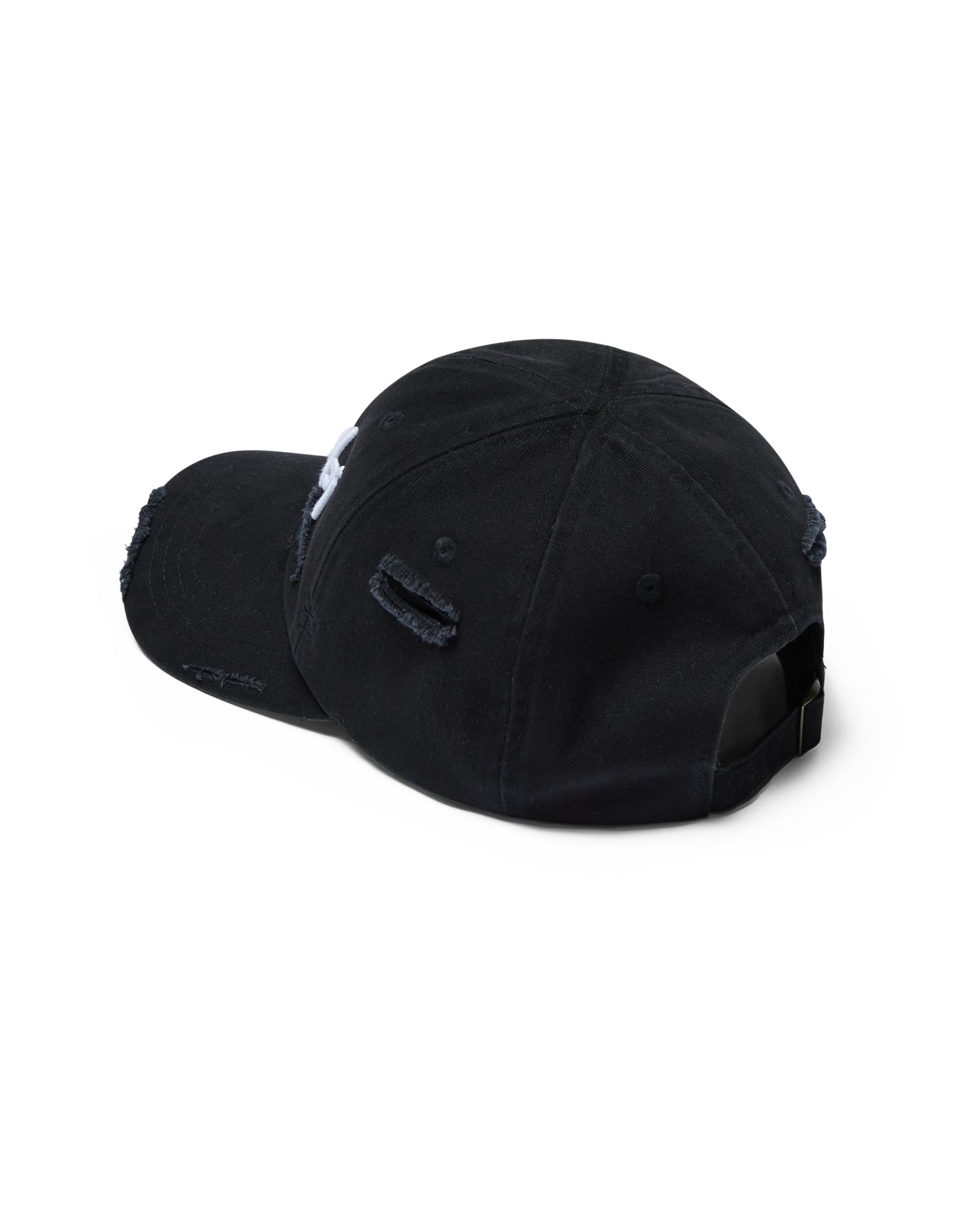 1999 LOFI Black Distressed Baseball Cap - Vintage Style Hat for Streetwear & Hip Hop Fashion