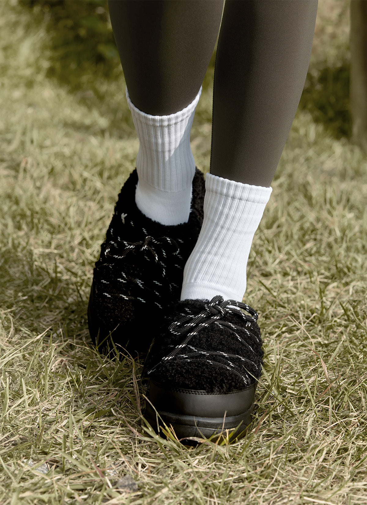 Comfortable Hug Lace Up Mules for Women - Soft Slip On House Shoes with Adjustable Straps - Perfect for Indoor Lounging, Spa Days and Cozy Home Wear