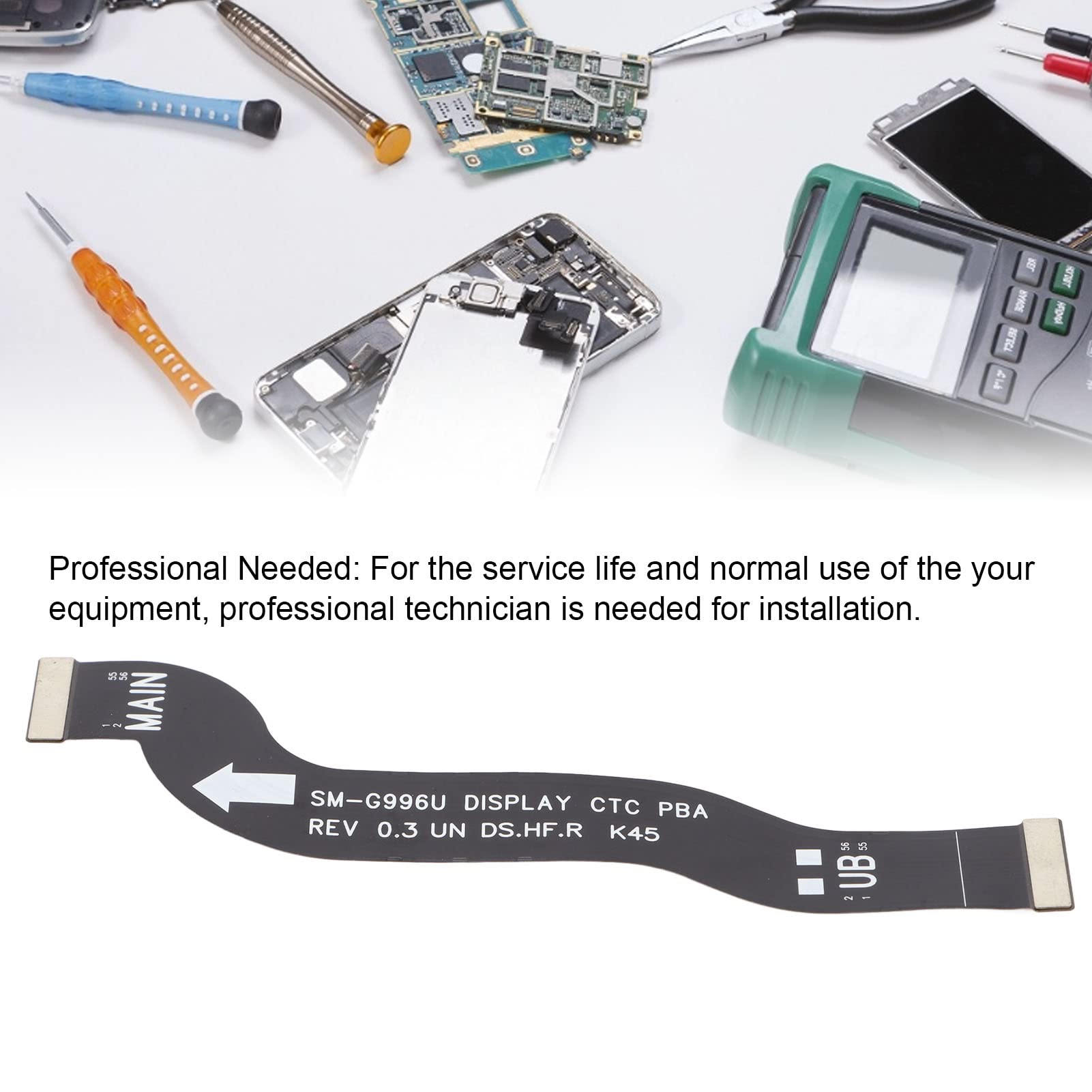 Ubervia® Lightweight Mobile Phone Motherboard Flex Cable - Durable Phone Flex Cable for Enhanced Performance in DIY Phone Repairs