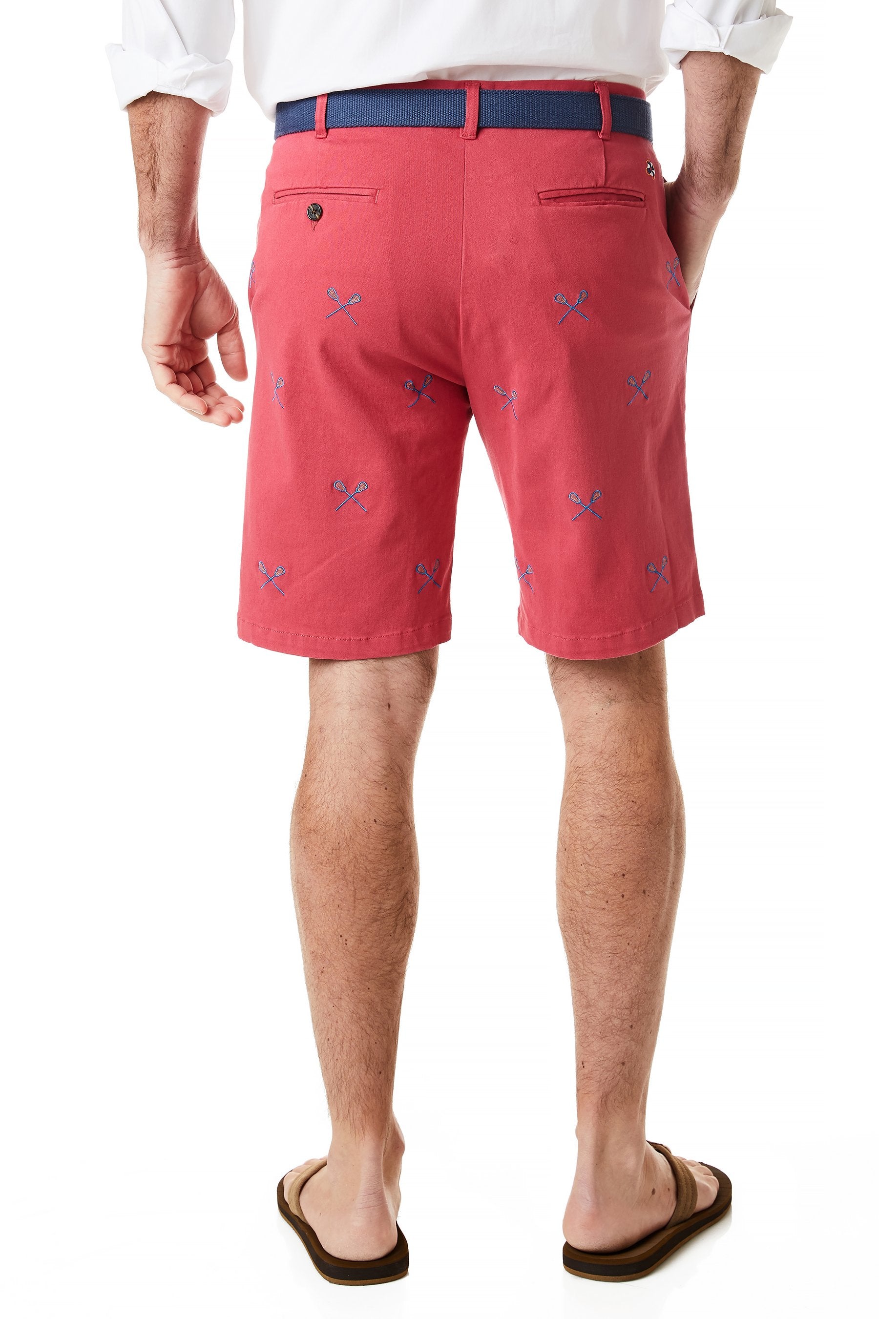Cisco Short Stretch Twill Hurricane Red Lacrosse Jersey - Breathable & Durable Performance Shirt for Lacrosse Players & Fans - Perfect for Games, Training & Team Events