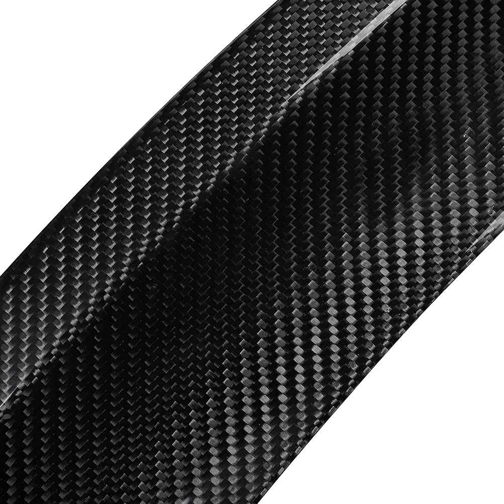 Carbon Fiber Rear Trunk Lip Spoiler for 2014-2020 Models - Glossy Black Boot Wing Tail Deck Spoiler | Enhance Style & Aerodynamics for Sedans & Coupes