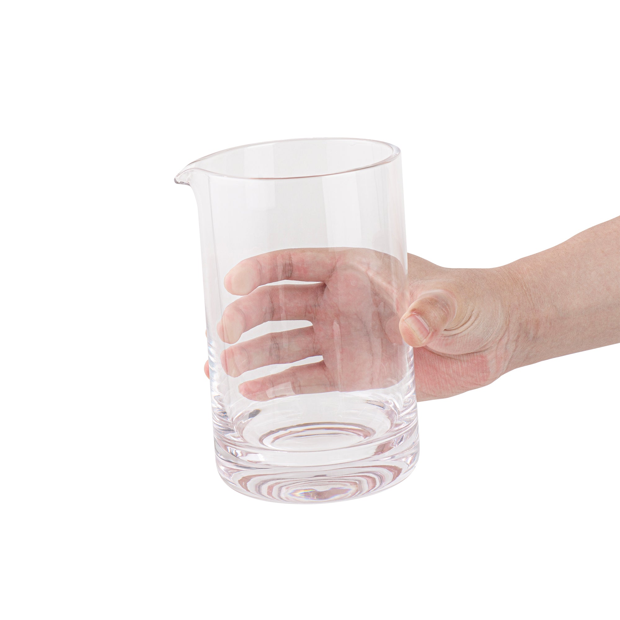 Premium 30 oz Hand Blown Crystal Cocktail Mixing Glass - Bar Lux 4.5