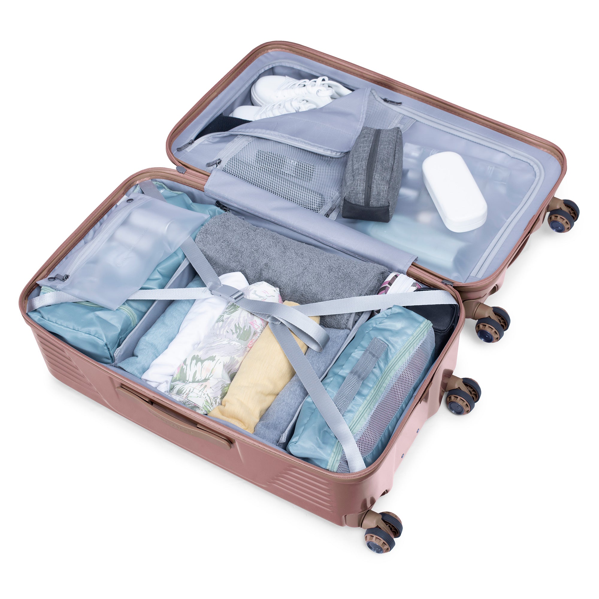 Ultimax II Medium Trunk - Durable Travel Luggage for Men & Women - Perfect for Airplane Carry-On, Road Trips & Business Travel