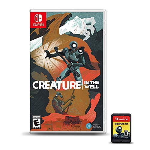 Creature in the Well - Nintendo Switch Physical Edition Game | Action-Adventure Dungeon Crawler for Single Player | Perfect for Home Entertainment & Gaming Enthusiasts