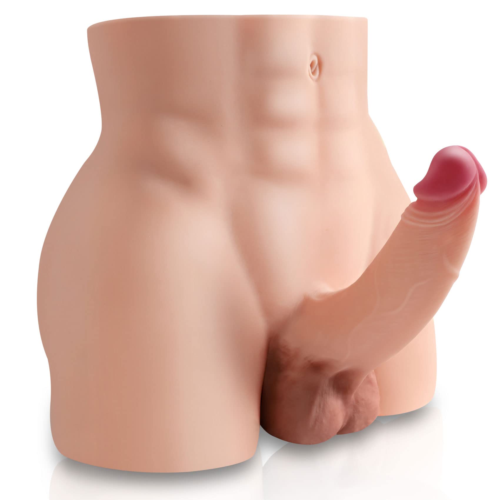 Realistic Life Size Sex Doll with Big Dildo - Full Body Male & Female Adult Toy for Couples, Gay Men & Women - 24.5LB Weight - Perfect for Solo Play, Partner Exploration & LGBTQ+ Intimacy Enhancement