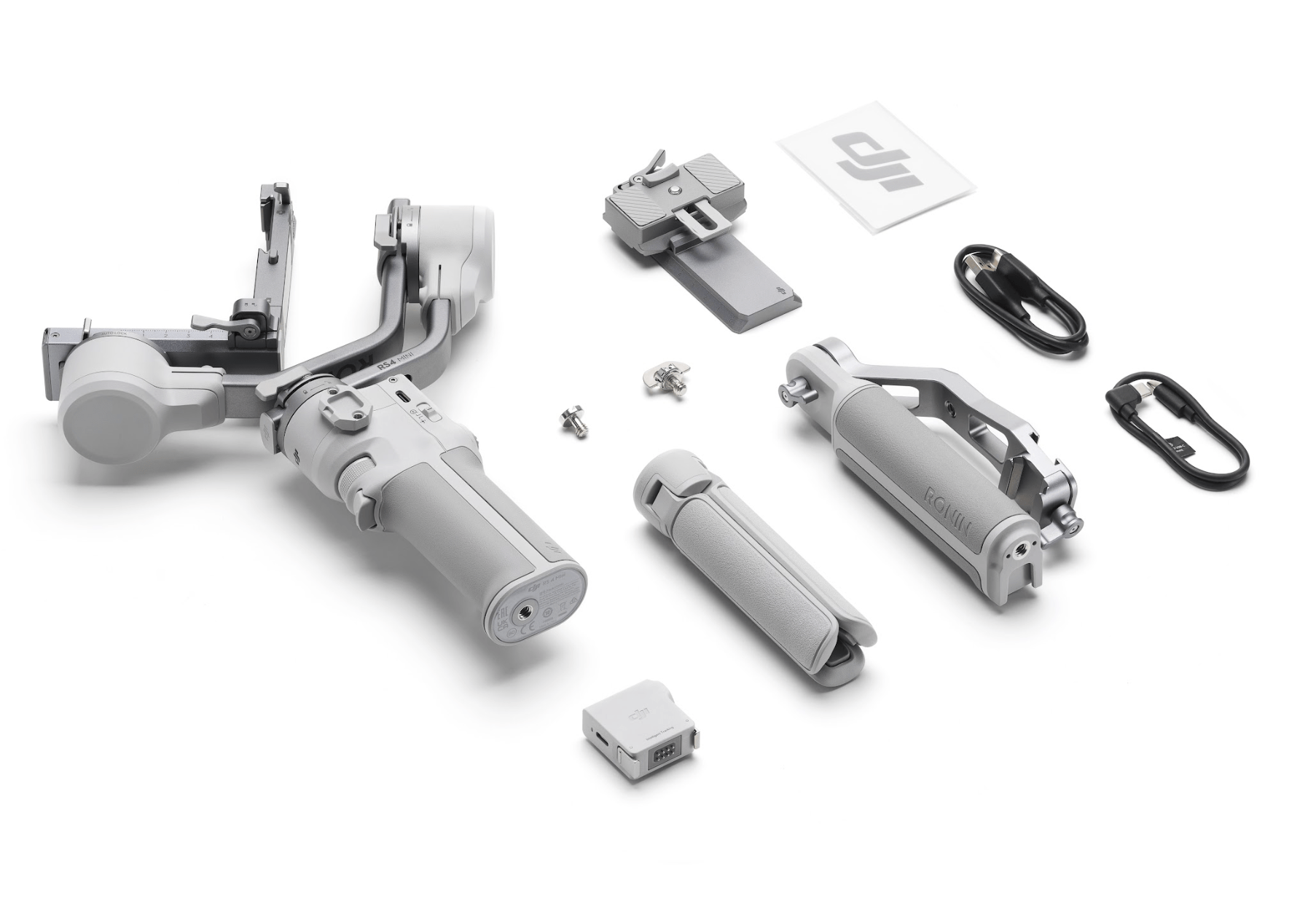 DJI RS 4 Mini Combo - Lightweight 3-Axis Gimbal Stabilizer for Mirrorless Cameras | Perfect for Vlogging, Travel Filming & Content Creation