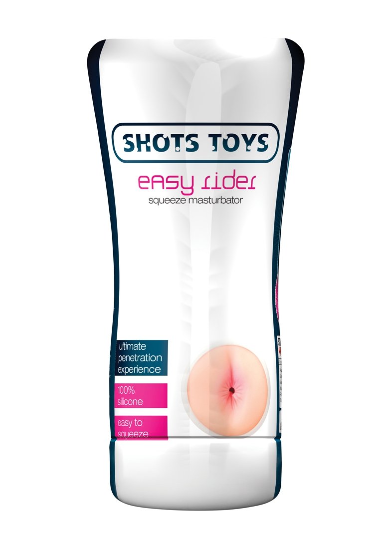 Easy Rider Squeeze Masturbator Toy for Men - Realistic Anal & Prostate Stimulator - Adult Sex Toy for Solo Play & Couples Fun
