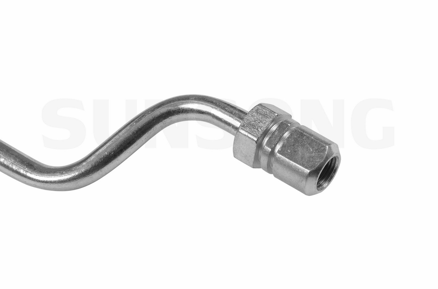 Sunsong 2204685 Brake Hydraulic Hose - High Performance Replacement Hose for Cars, Trucks & SUVs - Durable DOT Approved Brake Line for Safe Stopping Power - Ideal for Off-Roading, Towing & Daily Commuting