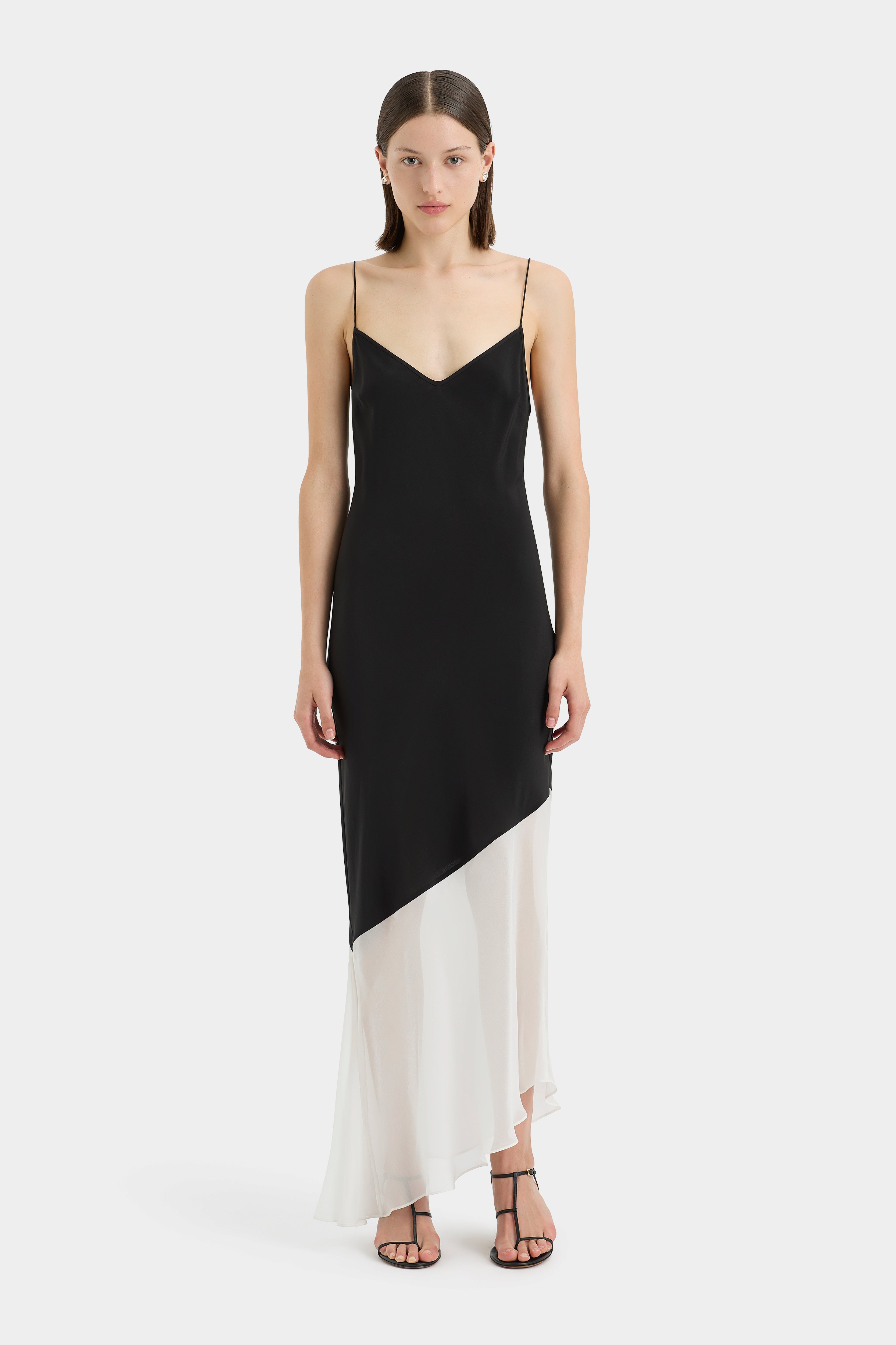 Adrienne Women's Slip Dress - Elegant Satin Nightgown & Loungewear for Sleep, Home, and Special Occasions