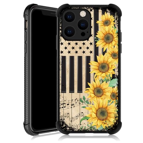 Piano Flag Sunflower