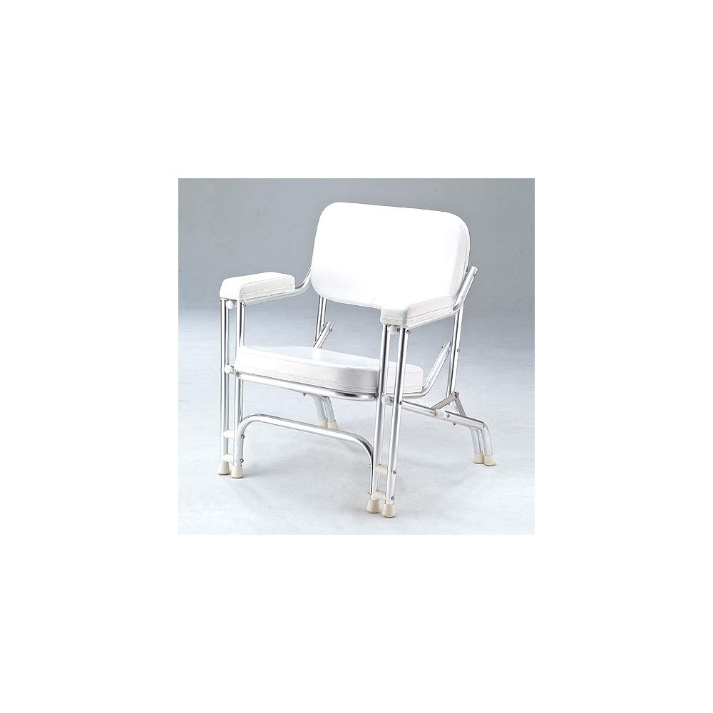 Comfortable Padded Deck Chair with Stainless Steel Frame - Outdoor Patio, Poolside, Beach & Garden Relaxation Chair
