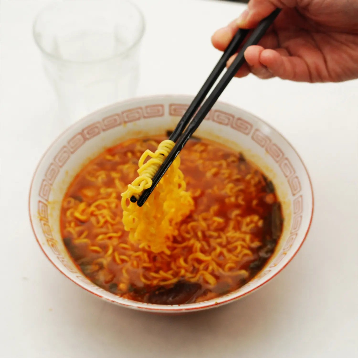 Akebono Non-Slip Decagonal Noodle Chopsticks - Premium Japanese Style Cooking & Eating Utensils for Ramen, Sushi, and Asian Cuisine