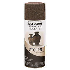 American Accents® Stone Spray Paint - 12oz (6 Pack) - Granite & Concrete Finish for DIY Home Decor, Furniture, and Outdoor Projects
