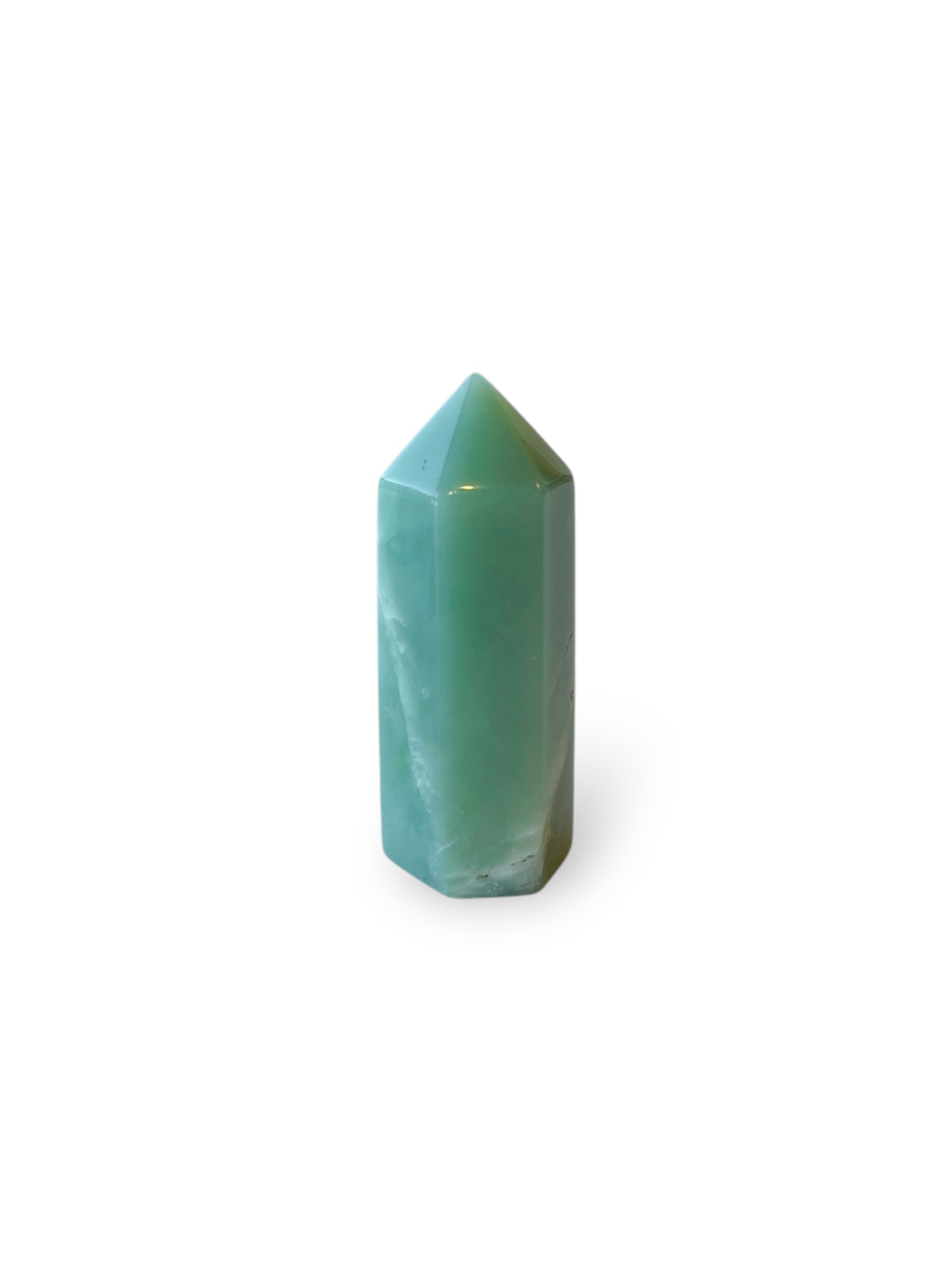 Natural Jade Polished Cut Base Point - Elegant Gemstone for Jewelry Making, Feng Shui Decor & Healing Crystals | Perfect for Necklaces, Bracelets & Home Decoration
