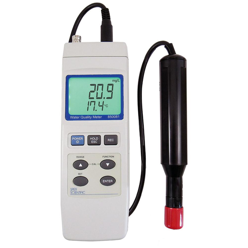 Professional Dissolved Oxygen Meter Kit - Portable DO Tester for Aquariums, Ponds, and Hydroponics | Accurate Water Quality Testing for Fish Tanks, Swimming Pools & Labs