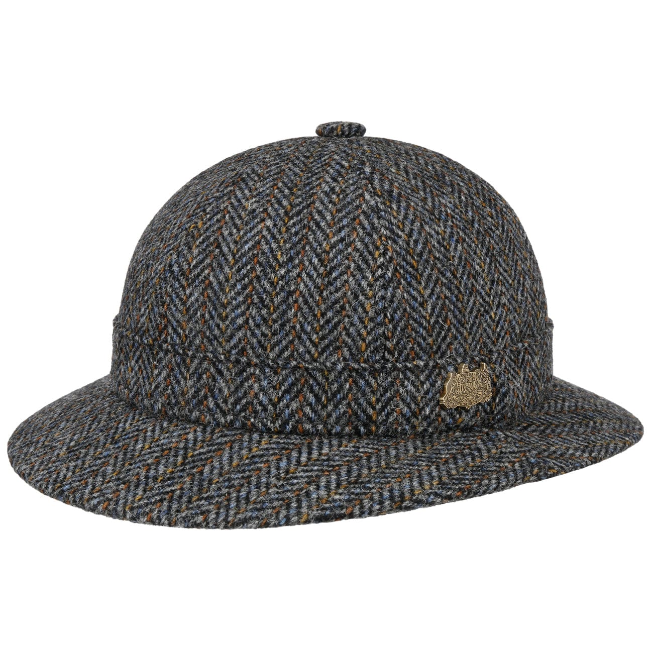 Stetson Deerstalker Hat - Premium Harris Tweed Wool Hunting Cap for Men | Outdoor Adventure, Winter Fashion & Sherlock Holmes Style