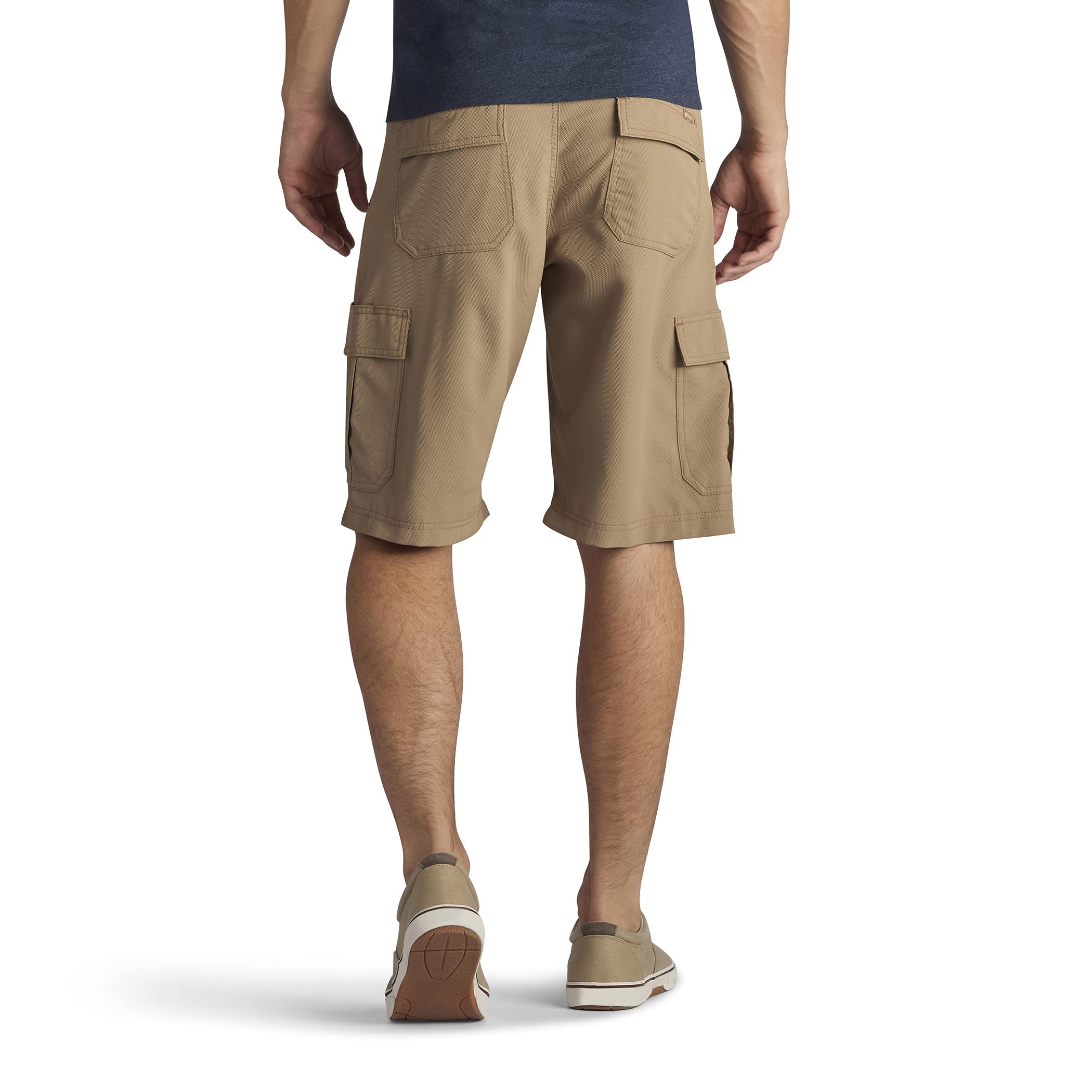 Lee Men's Big & Tall Performance Cargo Shorts - Durable Work & Outdoor Shorts for Hiking, Camping & Casual Wear