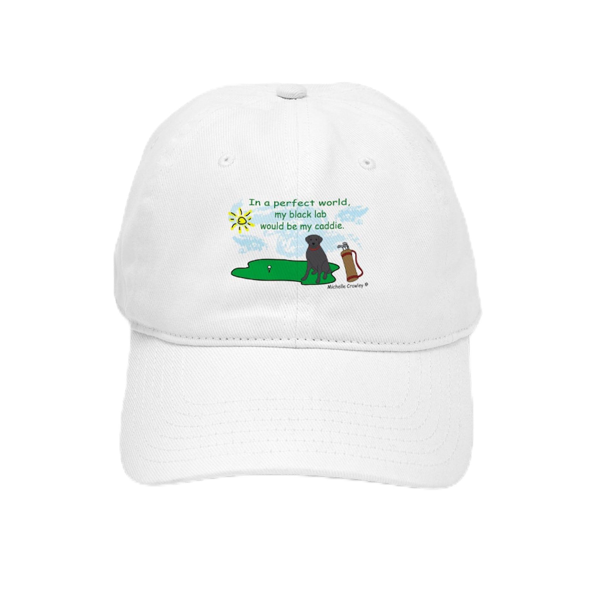 Black Lab Adjustable Baseball Cap for Dog Lovers & Outdoor